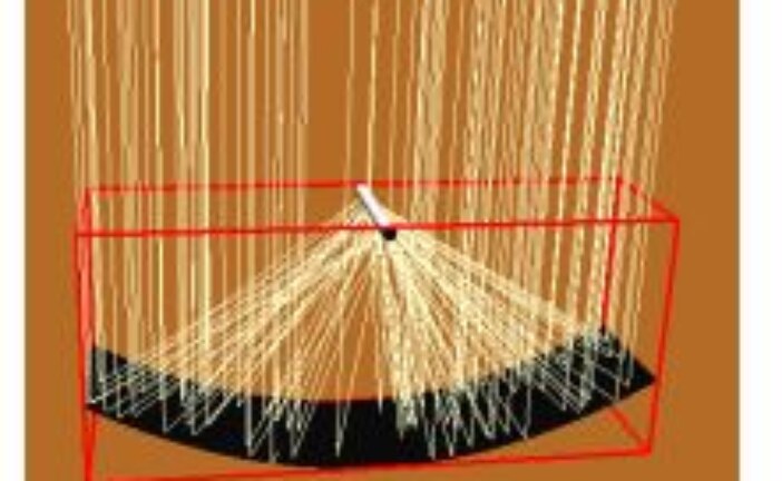 Variation of Flux Reflected in Solar Parabolic trough Collectors with Rim Angle